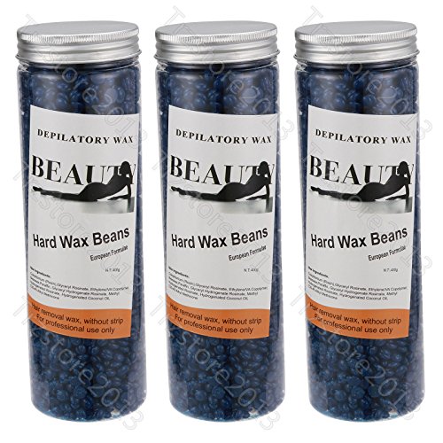 Anmas Home Azulene No Strip Hair Removal Hard Wax Beans Depilatory for Man and Woman for Men & Women - Image 11