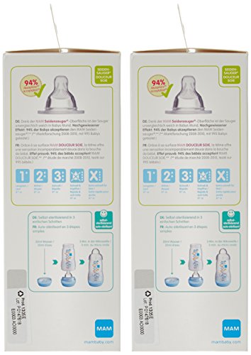 MAM 99921522 – Anti-Colic 260 ml, Doppelpack für Mädchen - 5