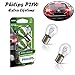 Produktbild 2x Philips P21W 12V BA15s 12498LLECOB2 EcoVision Long Life Weiß Tagfahrlicht Rücklicht Bremslicht Hecklicht Ersatz Halogen Auto Lampe E-geprüft