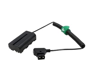 HangTon D-Tap NP-F970 F550 Dummy-Akku Dummy-Adapter für Atomos Shogun Inferno Ninja