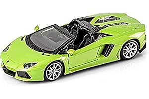 Maisto Assembly Line Lamborghini Aventador Roadster Die Cast Model Kit (1:24 Scale)