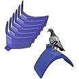 PeSandy Dove Rest Stand, 6PCS Lightweight Pigeons Rest Stand Bird Perches for Dove Pigeon and Other Birds, Durable Plastic Pigeon Perches Roost Bird Dwelling Stand Support Cage Accessories