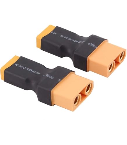 OliRC – Lot 2 Adaptateurs XT90 Mâle Vers XT60 Femelle – Connexion Batterie/ESC
