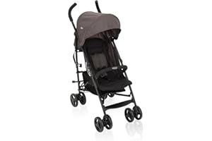Graco TraveLite Compact Stroller/Pushchair - Suitable from birth to approx. 3 years (15kg). Lightweight at only 7kg, Black/Grey fashion