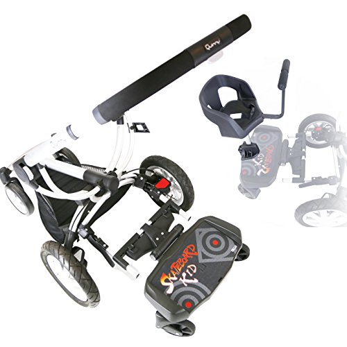 iSafe SegBoard Sit Or Step Pram Board - Inca Complete With Saddle Seat PLUS