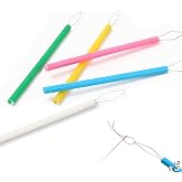 Pack of 5 Coloured Sewing Needle Threaders &ndash; Threader for Sewing, Embroidery and Crafts Machine &ndash; Ideal for Fine and Thick Th