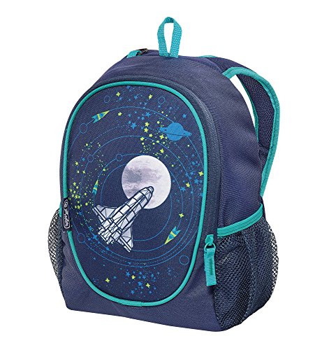 Preisvergleich Produktbild Herlitz Kindergartenrucksack Rookie Kinder-Rucksack, 29 cm, Space