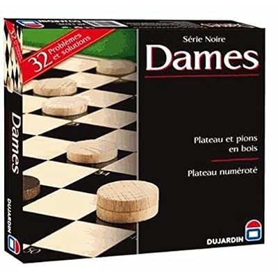 Dujardin - 55330 - Jeu de Société - Grand Classique - Série Noire Dame Plateau