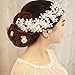 Losuya® Handmade Pearl Bridal Headdress Wedding Accessories Hairpin Hair Hoop Dance Accessories (003)