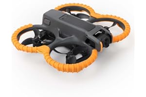 LILITOK AVATAR 2 etui ochronne na śmigła, zderzak antykolizyjny, pierścień do DJI Avatar 2 FPV Propellers Guard Śmigła, etui ochronne, akcesoria do dronów (pomarańczowe)