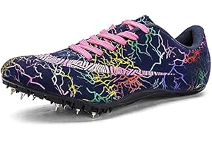 LONG-M Sandales À Pointes De Canard Mandarin Piques D'athlétisme Chaussures D'entraînement De Compétition Sandales De Saut en Longueur