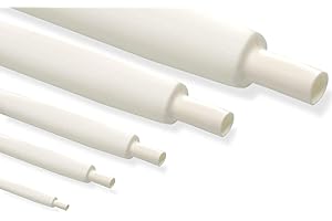 Ricable Custom W216 - diametro 16 mm 2:1 - Guaina Termorestringente al Metro Bianco