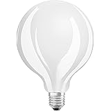 Osram Led Star Globe125, Lampada Led A Filamento Opaco A Forma Di Globo Con Diametro Di 125Mm, Base E27, 2452 Lumen, Bianco C
