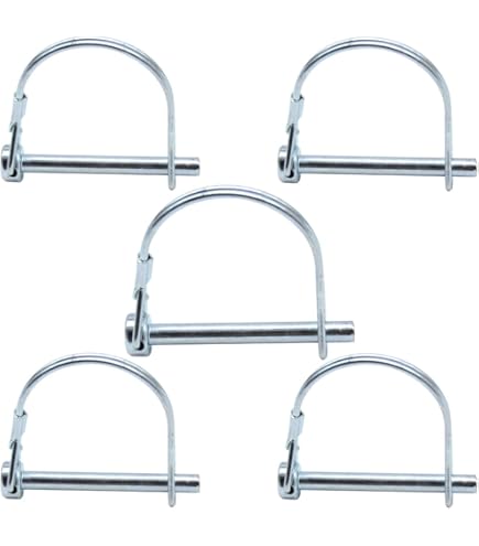 Masteelf 12pcs Wire Lock Pin Heavy Duty Safety Coupler Pin Shaft Locking Hitch Pin - View #12