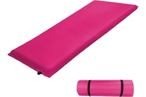 ‎ALPIDEX ALPIDEX Isomatte Camping 2.5 cm┃6 cm┃10 cm Dick Schaumstoff Selfinflating Matte Selbstaufblasende Outdoor Thermomatte Robust Isolierend, Maße:190 x 60 x 2.5 cm, Farbe:berry