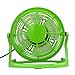 Produktbild SO-buts Mini Super Silent PC Klimaanlage Ventilator Portable Mini Tisch USB Battery Fan Elektrischer Ventilator Kleiner Ventilator Geeignet für Schreibtisch Büro (Grün)