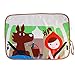 Produktbild WINOMO Cute Cartoon Auto Fenster Sonnenblende Visor UV Strahlen Block Sun Protector (Rotkäppchen und Wolf)