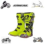 conjunto roupa fox motocross  Bota Crank Talla 39 Oneal Amarillo Flou Cross Enduro Quad