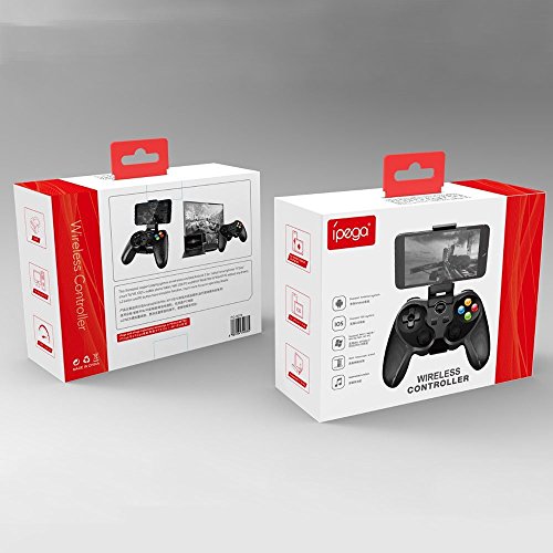IPega PG-9078 Gamepad inal  mbrico Bluetooth Game Controller con Sensor Hall Holder ajustable para Android   PC   PS3   VR - Negro