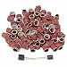 Produktbild Doradus 100pcs 80Grit Drum Sanding Sleeves Kit Für Dremel Präzisionswerkzeuge mit 1/2 3/8 Zoll Sand Dorne