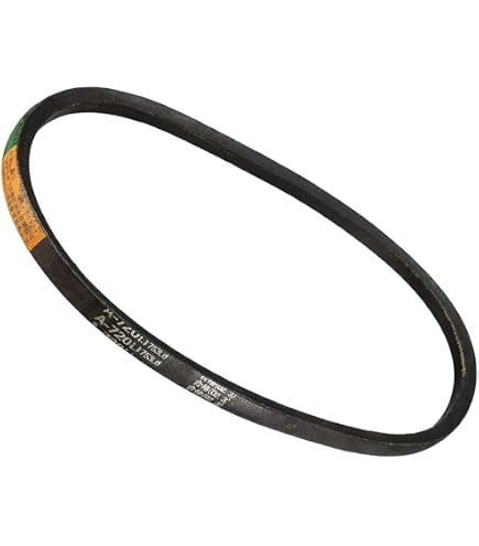 A 725 Li Inside Rubber V-Belt – 13mm Width, 8mm Height, Wrapped Black, Universal Fit