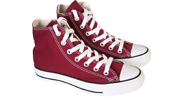 womens high top maroon converse