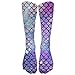 Produktbild Mermaid Scales With Galaxy Compression Socks Soccer Socks High Socks Long Socks For Running,Medical,Athletic,Edema,Diabetic,Varicose Veins,Travel,Pregnancy,Shin Splints,Nursing.