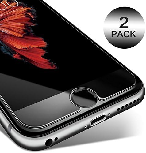 iPhone 7 Screen Protector [ Pack 2 ] KETTRE ® Premium Tempered Glass Screen Protector [Lifetime Warranty] for iPhone 7 (4.7'') - ANTI-SCRATCH - Ultra Hardness -Smooth - Easy Bubble-Free Installation
