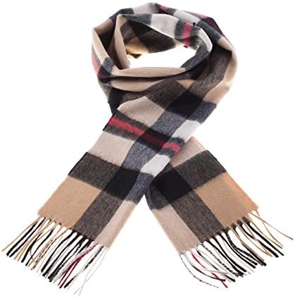 Edinburgh CashmereEdinburgh 100% Cashmere Unisex Scottish Tartan Multicolor Scarf