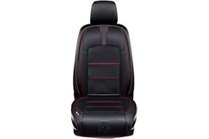 Mulcort Auto belüftetes Kissen Automotive Kühlung Sitzbezug Sommer Sitzkühler Bequem & Atmungsaktiv mit 8 Ventilatoren 3 einstellbare Windgeschwindigkeiten für Auto LKW SUV RV