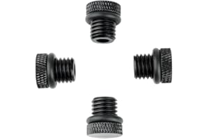 NICEYRIG M12 rod tappo a vite 12 mm filettatura per asta 15 mm, supporto Rig, confezione da 4