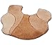 Produktbild Kleine Wolke 4031224144 WC-Vorleger Excelsior, 60 x 60 cm mit Ausschnitt, Toffee