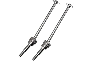 Abendor 2Pcs/Set Wheel Drive Axle Shaft CVD PX9200-28 for 1:12 1：10 9200 9200E 9205E 9206E RC Car Truck Spare Parts