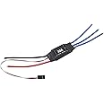 VGEBY ESC Brushless One Way Brushless ESC Electronic Speed Controller for RC Ship Underwater Propeller (30A)