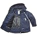 Polarn O. Pyret Classic PO.P Waterproof Unisex Baby Jacket, Navy, 9-12 Months