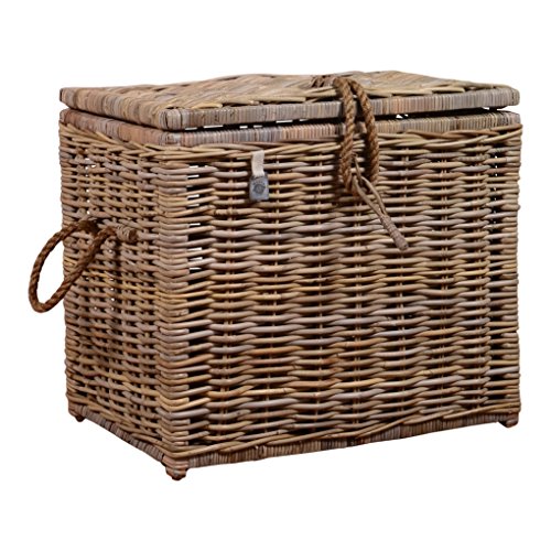 Maine Furniture Co. Key Largo Kubu Rattan Storage Trunk or Chest