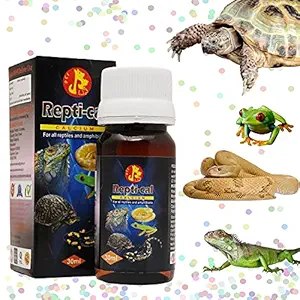 Pet Care International (PCI) Repti-Cal || Provide Essential Calcium || Healthy Reptile and Amphibians Healthcare || Pack of 2 (30ml x 2)