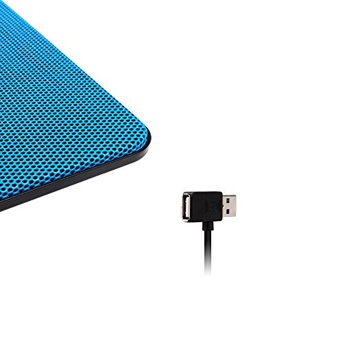 TopMate Notebook Laptop Kühler Laptop Unterlage- 2x Lüfter – 2 x Usb – 10 – 14″ Zoll - 5