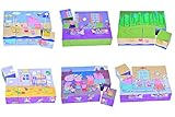 6 Motive mit 12 Bausteinen Eichhorn 109265708 - Peppa Pig - Bilderwürfel 16x12cm groß, 6 Motive mit 12 Bausteinen, inkl. 6 Vorlagen, FSC 100% Zertifiziertes Birkenholz