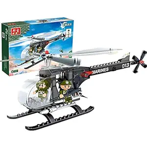 Kewholesale Helicopter Plane Blocks Toys Educational Building Bricks Model Toys