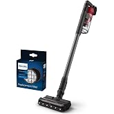 Philips 6000 Serisi Kablosuz Dikey S&uuml;p&uuml;rge, PowerCyclone 11 (XC6552/01) ve Philips Orijinal Yedek Filtre - Kablosuz S&uuml;p&uuml;rge 6