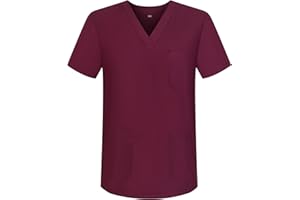 MISEMIYA - Medizinische Uniformen Unisex Top Krankenschwester Krankenhaus Berufskleidung BZ-6801