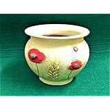 Untertasse Keramik Mohn Linie