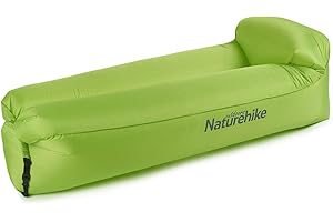 ‎NATUREHIKE Naturehike Air Lounger, Wasserdichtes Luft Sofa mit Portable Paket, Lazy Lounger Aufblasbares Sofa Air Bett für Reisen, Camping, Pool und Beach Parties(Grün)