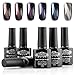 Perfect Summer Magnetic Gel Nail Polish 10ml UV LED Gel Nails 3D Cat Eye Effect Nail Art kits set 6 colors + 1PCS Free Magnet Stick + 1PCS Free Magic Pen #14