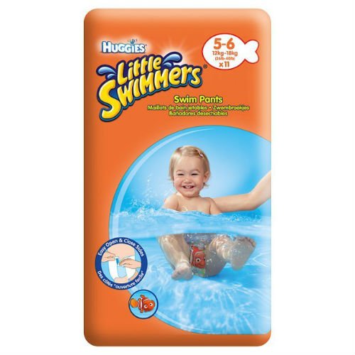 Huggies Little Swimmers Size 5-6 Medium 11 Swimmers