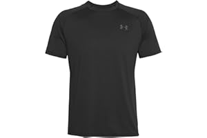 Under Armour Tech 2.0 Novelty T-shirt Homme Noir FR : 2XL (Taille Fabricant : XXL)
