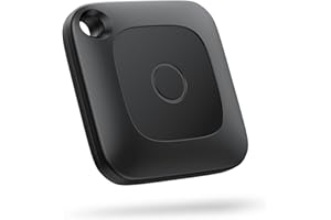 Hendari Schlüsselfinder Keyfinder, Smart Tracker Tag Kompatibel mit Wo ist App (nur iOS) - Lauter Alarm, Austauschbarer Akku, IP67 Wasserdicht, Bluetooth Finder für Koffer, Gepäck, Taschen (1-Pack)