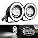 AllExtreme 2Pc 3.5Inch Car Fog Lamp Angel Eye DRL Led Light For Car - 89 mm RS.1050.00