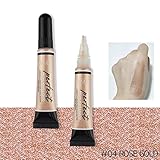 Hidratar la piel. Resaltador líquido Revitalizante Iluminador 24 horas Crema Contorno facial Bronce Cosmético Líquido Base de maquillaje Resaltador facial